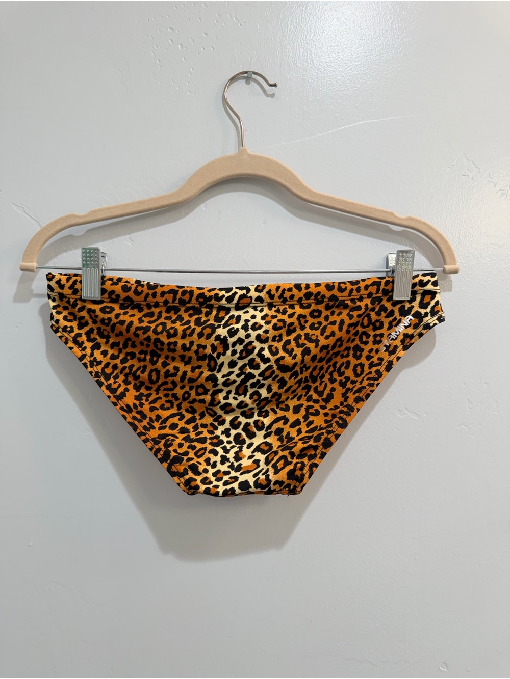 Slix Australia Leopard Print Athletic 2 Piece Swimsuit Set Stamina Aus 10 /US 6 - Picture 11 of 16